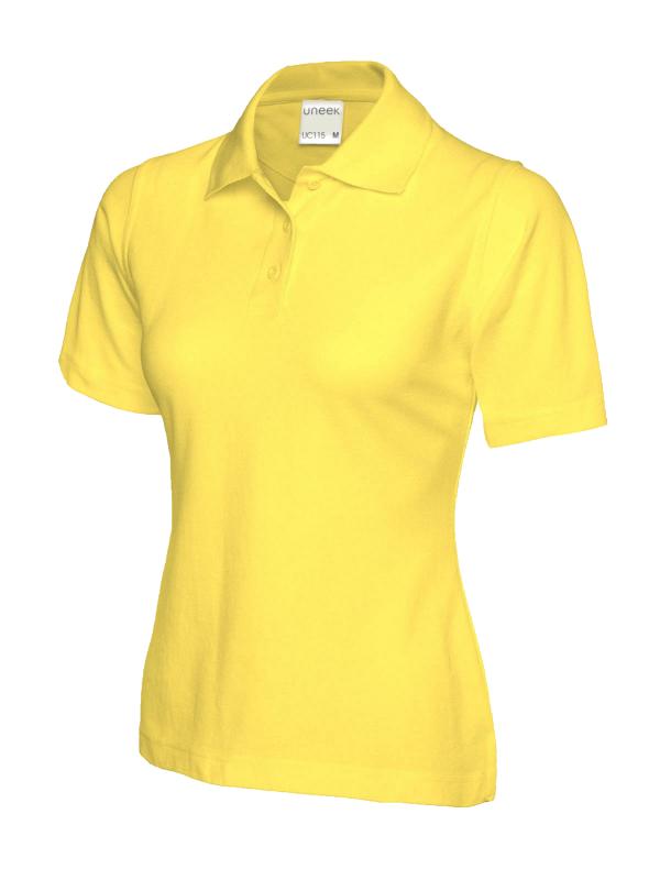 Ladies Active Cotton Poloshirt