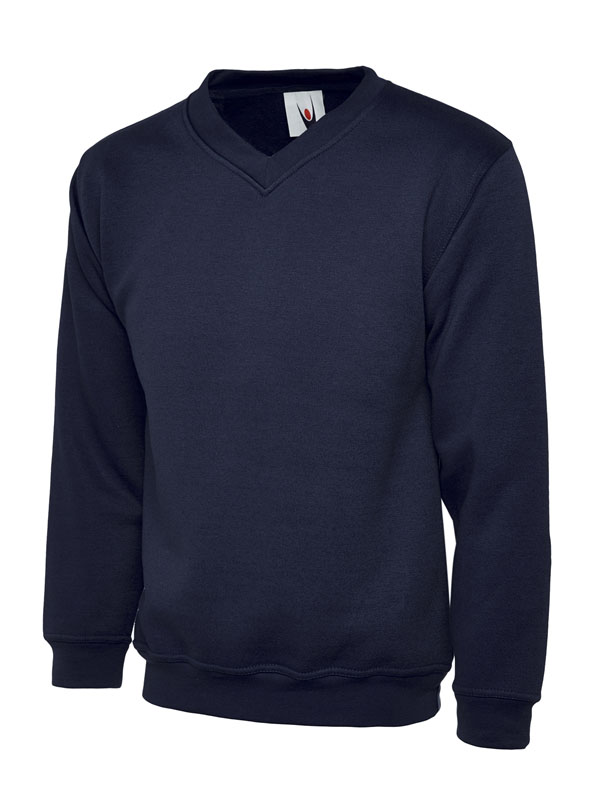 Classic V-Neck Sweatshirt