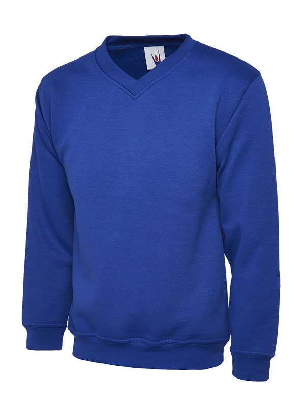 Classic V-Neck Sweatshirt