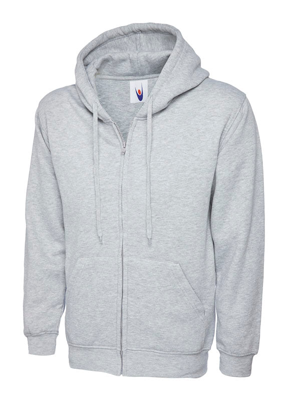 Adults Classic Full Zip Hooded Sweatshirt