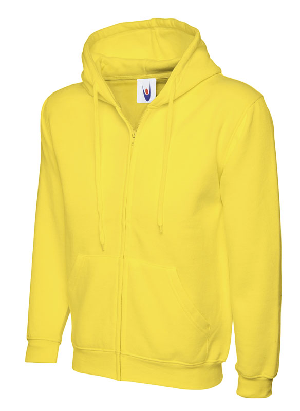 Adults Classic Full Zip Hooded Sweatshirt