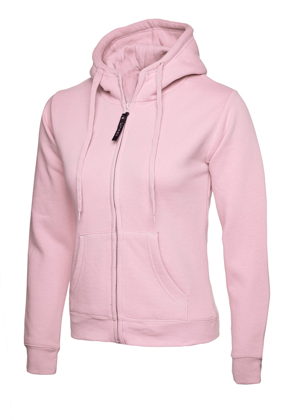 Ladies Classic Full Zip Hooded Sweatshirt