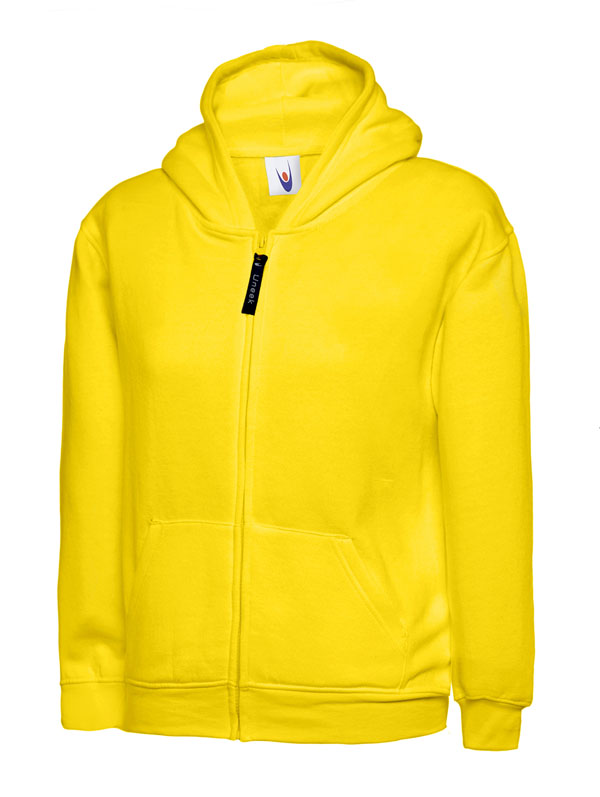 Childrens Classic Full Zip Hooded Sweatshirt