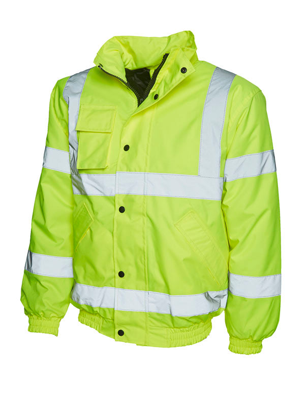 Hi Vis Bomber Jacket